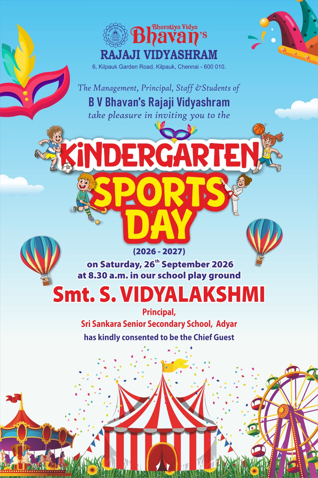 KINDERGARDEN SPORTS DAY